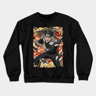 HIRUZEN SARUTOBI MERCH VTG Crewneck Sweatshirt